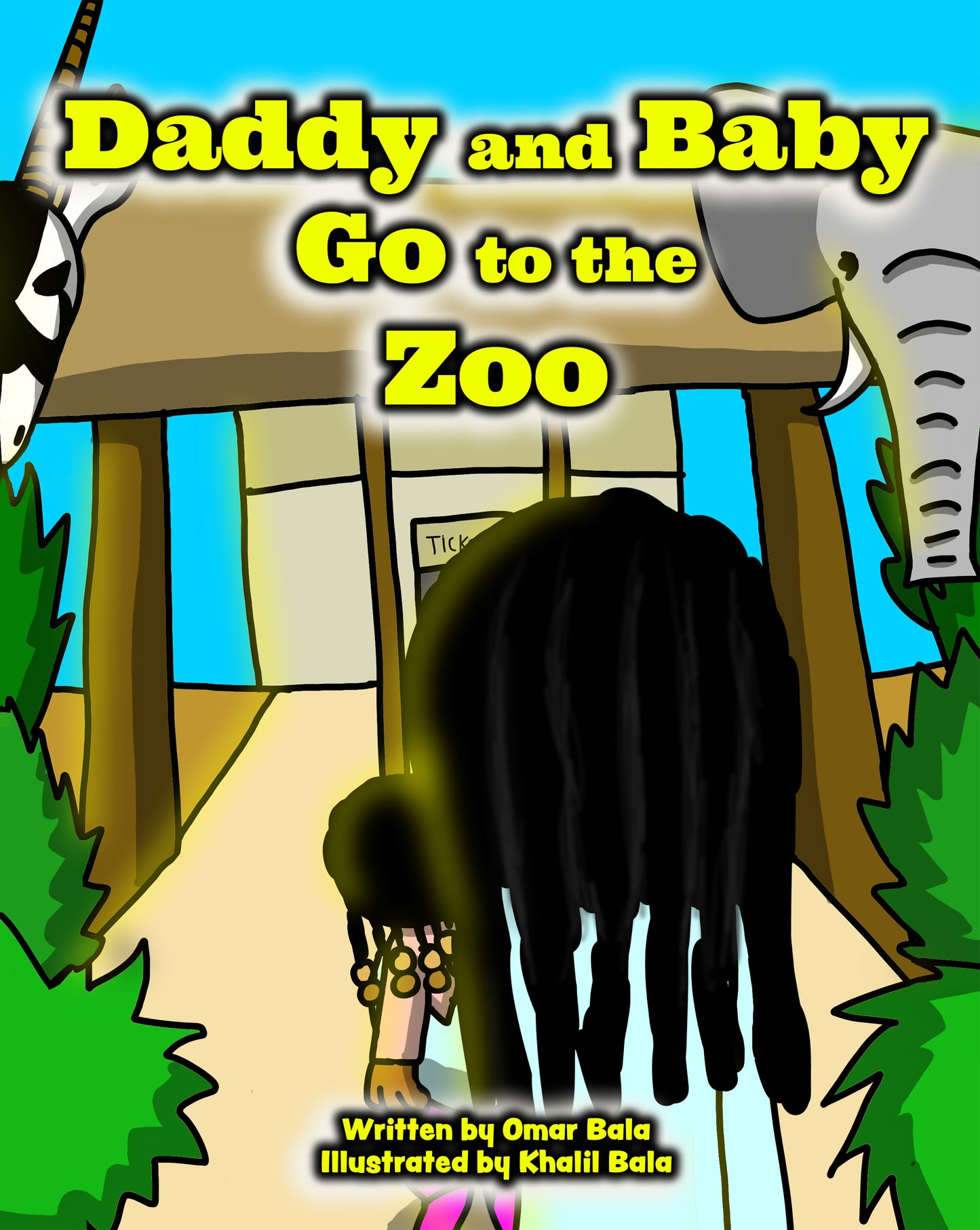 Daddy and Baby Go to the Zoo
