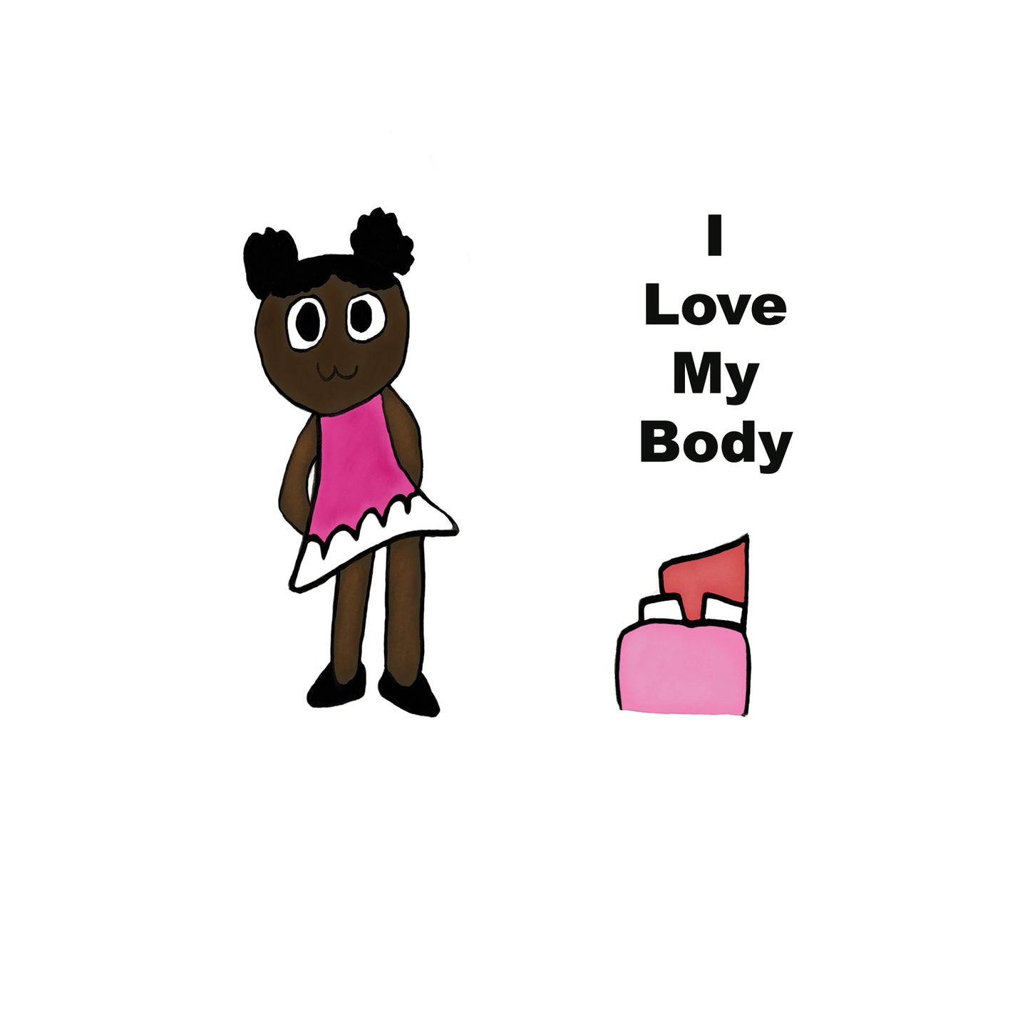 I Love Myself (Girl Cover) Board Book