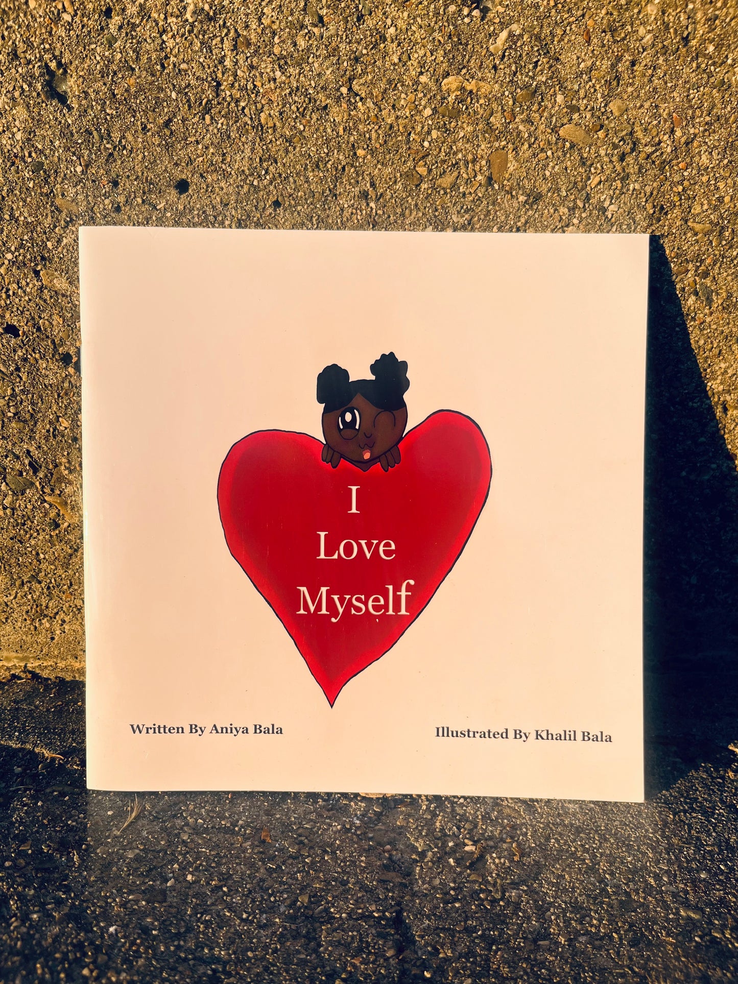I Love Myself children's book with a heartfelt message promoting self-love and personal growth for children.