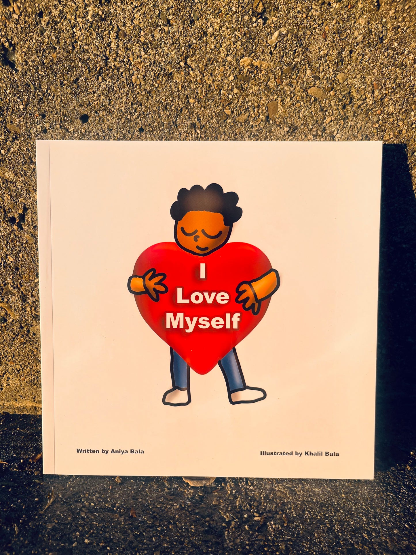 I Love Myself children's book with a heartfelt message promoting self-love and personal growth for children.